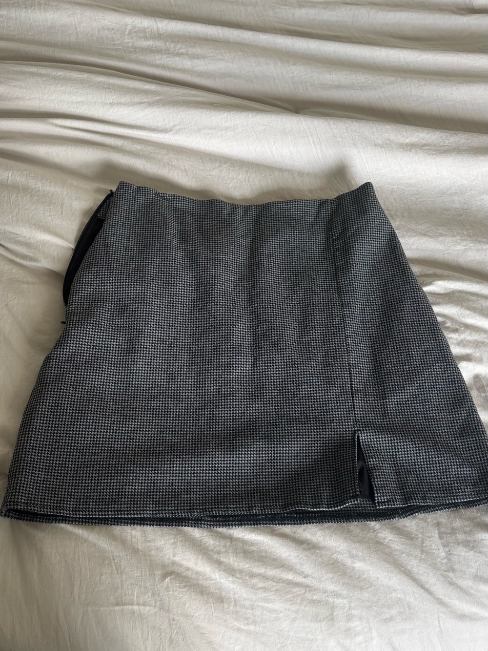 Classic Black & White Mini Skirt